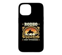 Custodia per iPhone 15 Cody Wyoming Rodeo Capitale del World Tourist Souvenir