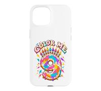 Custodia per iPhone 15 Color Me Nine - Candele creative e carine per pittori di 9 anni