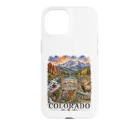 Custodia per iPhone 15 Colorado Acquerello Mountain Adventure Travel Design