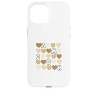 Custodia per iPhone 15 Colore marrone chiaro Sell Out The Love Tan Graphic