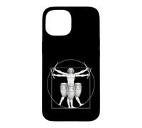 Custodia per iPhone 15 Conga Marching Band DA Vinci Percussionista Vintage