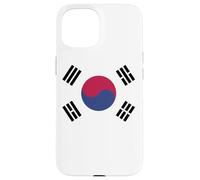 Custodia per iPhone 15 Corea del Sud - Bandiere del mondo, Geografia Amante