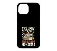 Custodia per iPhone 15 Creepin It Real con i miei mostri di terza elementare Mummia Halloween