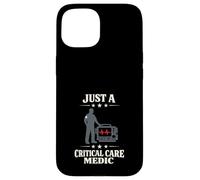 Custodia per iPhone 15 Critical Care Paramedic Advanced EMT ALS Identità