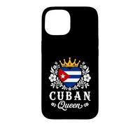 Custodia per iPhone 15 Cuban Queen Cuba Flag Proud Cuban Woman