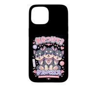 Custodia per iPhone 15 Cucciolo di mitologia greca Kawaii Cerberus