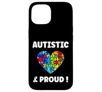 Custodia per iPhone 15 Cute autism Awareness i'm autistic and proud