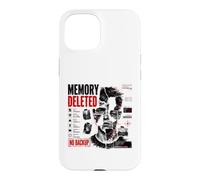 Custodia per iPhone 15 Dati cancellati dalla memoria Corrotto Cyber Glitch Dystopian Art