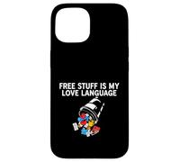 Custodia per iPhone 15 Deals Hunter Free Stuff Is My Love Language