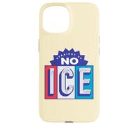 Custodia per iPhone 15 Design grafico di protesta della parodia di Straight Up No ICE Drink Order