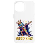 Custodia per iPhone 15 Disco King Costume 70s 80s Dance Parties Disco Man Dabbing