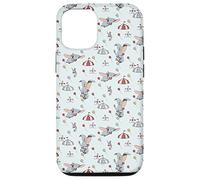 Custodia per iPhone 15 Disney Classic Dumbo Circus Elephant Baby Blue