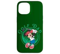 Custodia per iPhone 15 Disney Golf Dad Minnie Mouse Golfing Father's Day Tee