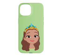 Custodia per iPhone 15 Disney Jr. Sofia the First Princess Camila Big Face Costume