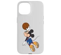Custodia per iPhone 15 Disney Sports Mickey Mouse Basketball Team Player