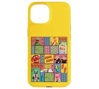 Custodia per iPhone 15 Disney The Muppets 50th Anniversary Muppet Show Box Collage