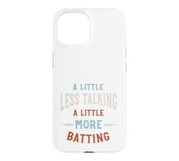 Custodia per iPhone 15 Divertente cricket pastella, cricket umorismo