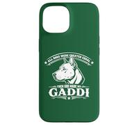 Custodia per iPhone 15 Divertente Gaddi Dog