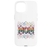 Custodia per iPhone 15 DIVERTENTE MAMMA SELVAGGIA E PAZZI GIORNATA DELLA