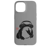 Custodia per iPhone 15 Divertente Matsumoto Hoji Grumpy Frog Rock-And-Roll Music Art