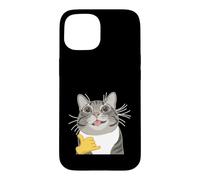 Custodia per iPhone 15 Divertente Meme Cat Whats Up Meme Internet