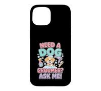 Custodia per iPhone 15 Divertente Serve Una Toelettatrice Chiedi A Me