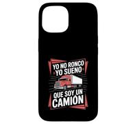 Custodia per iPhone 15 Divertente Yo No Ronco Yo Sueno Que Soy Un Camion Detto
