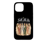 Custodia per iPhone 15 Donne cattoliche di fede - Santi cristiani