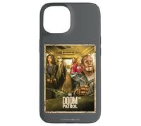 Custodia per iPhone 15 Doom Patrol Bus of Misfits Poster