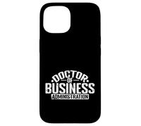Custodia per iPhone 15 Dottore in Business Administration Imprenditorialità