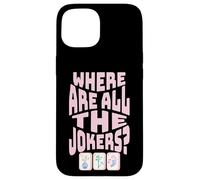 Custodia per iPhone 15 Dove sono tutti i Joker Funny Mahjong