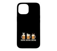 Custodia per iPhone 15 Drink Drink Drunk Beer Gavian Beach Humor