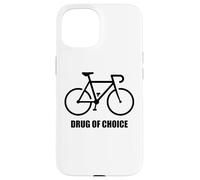 Custodia per iPhone 15 Droga della bicicletta di scelta