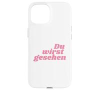 Custodia per iPhone 15 Du wirst gesehen - Positive Affirmations