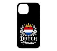 Custodia per iPhone 15 Dutch Princess Netherlands Flag Proud Dutch Girl