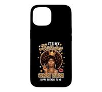Custodia per iPhone 15 È il mio compleanno giugno maggio Gemini Queen donne afroamericane