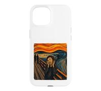 Custodia per iPhone 15 Ecce homo urlare cecilia divertente cool grafica Gesù