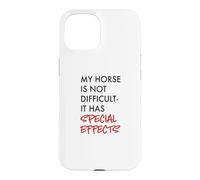 Custodia per iPhone 15 Effetti speciali Cavallo