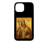 Custodia per iPhone 15 Elegante icona cattolica di Sant'Agostino d'Ippona