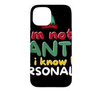 Custodia per iPhone 15 Elfo di Natale Non sono Babbo Natale ma lo conosco personalmente! Natale