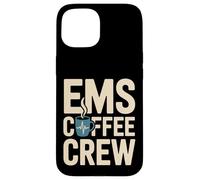 Custodia per iPhone 15 EMS Coffee Crew Paramedico EMT Primo soccorritore