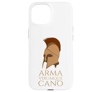 Custodia per iPhone 15 Eneide - Mitologia romana - Arma Virumque - Latino classico