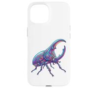 Custodia per iPhone 15 Ercole Beetle Insetto Amante Entomologia Beetle Lover