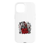 Custodia per iPhone 15 Erik Il guerriero rosso vichingo norreno leggenda