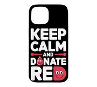 Custodia per iPhone 15 Eroe donatore di sangue Salva vite Servizio comunitario Blood Drive