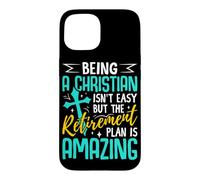 Custodia per iPhone 15 Essere cristiani non è facile, ma il piano pensionistico è stupendo