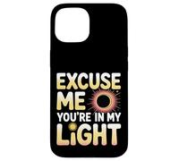Custodia per iPhone 15 Excuse Me You're In My Light Science Astronomy Nerd -