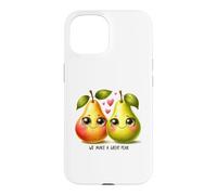 Custodia per iPhone 15 Facciamo un ottimo gioco di parole di coppia con pera e frutta carina