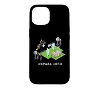 Custodia per iPhone 15 Falsa Luna Landing Spara Nevada Area 51 Bufala