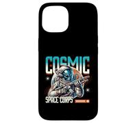 Custodia per iPhone 15 Fantascienza Cosmic Space Corps Alien Warrior Battalion